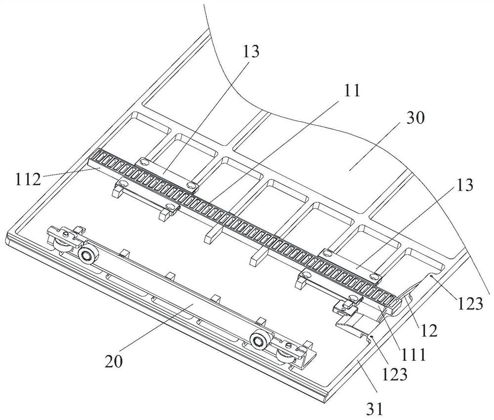 Sliding cover driving mechanism, sliding cover and laser television