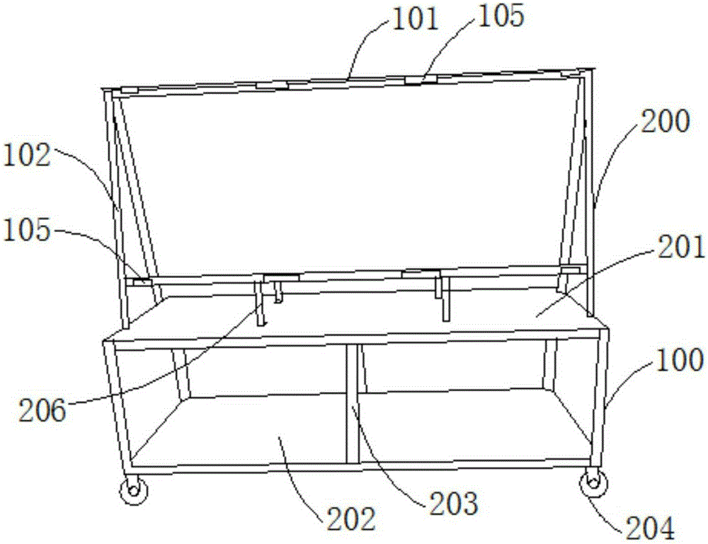 Coating application automatic experiment device