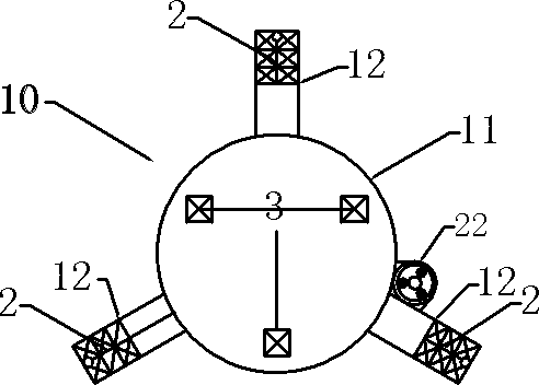 Ultra-deepwater offshore oil-gas engineering developing system and mounting method thereof