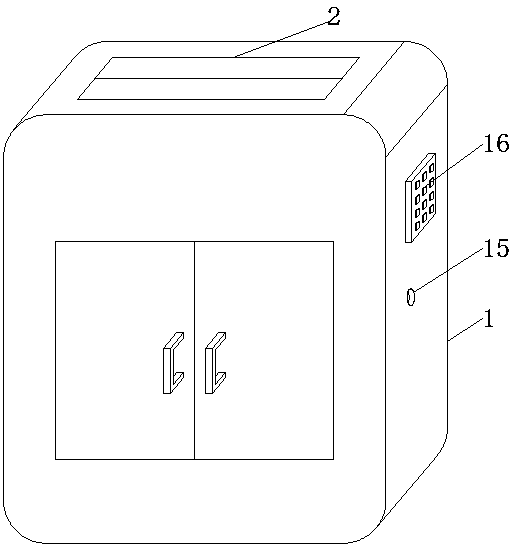 A new room air purification device based on air reaction