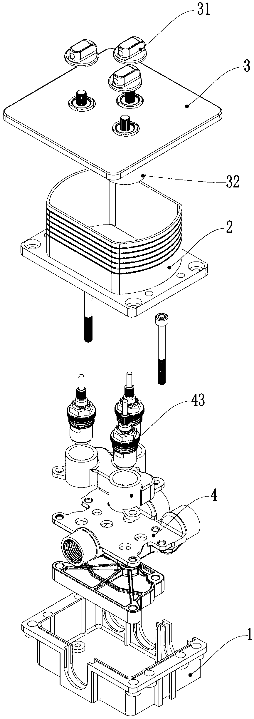 Shunt valve embedded box