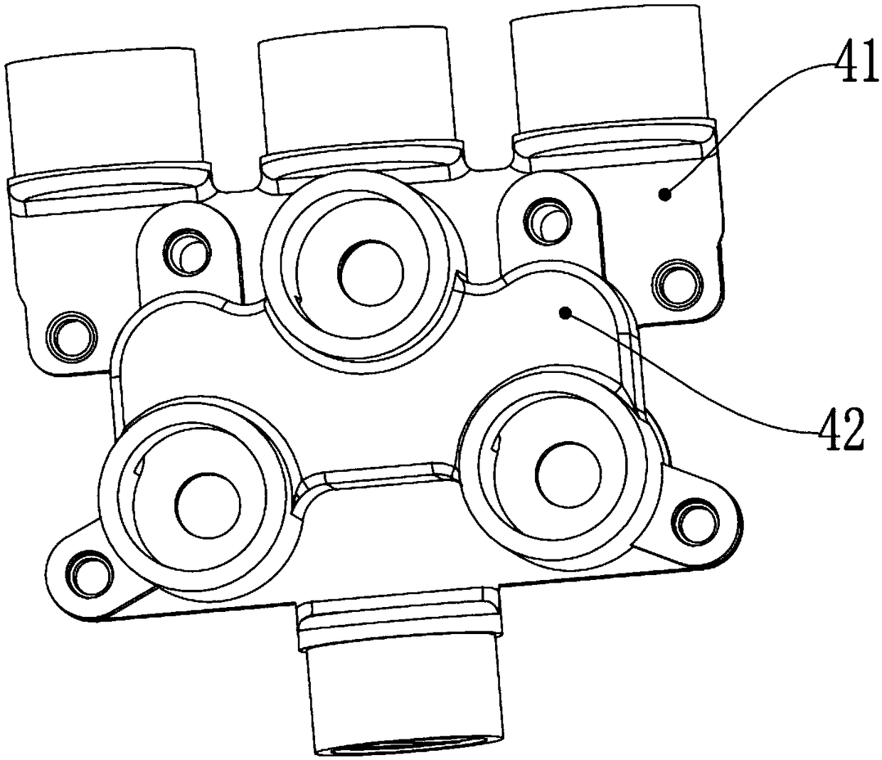 Shunt valve embedded box