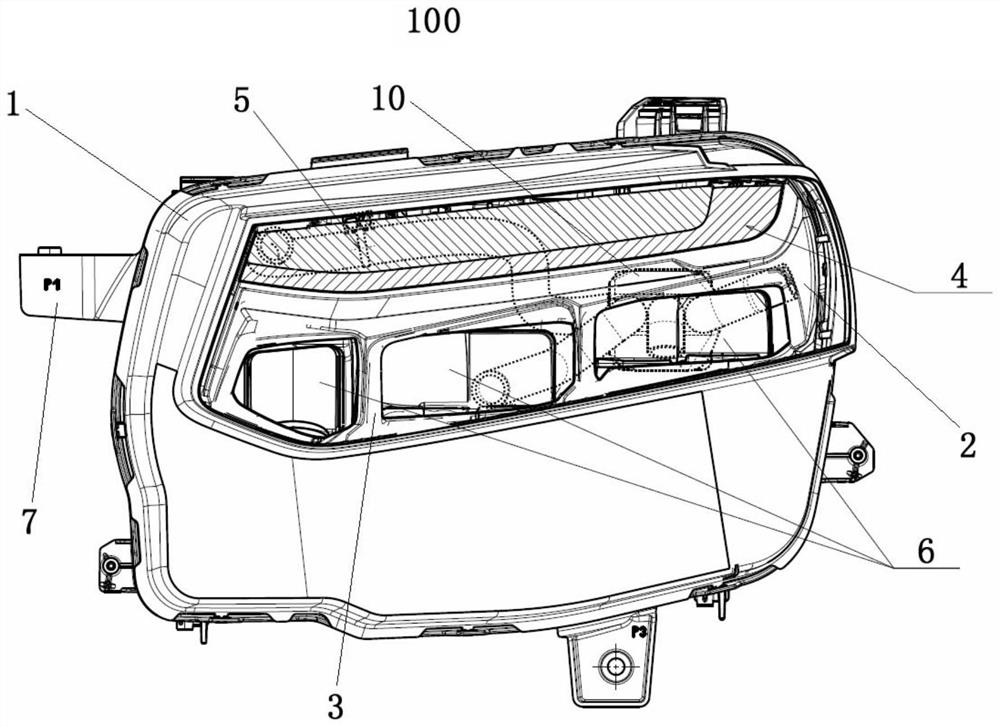 Lighting device for motor vehicles and vehicle