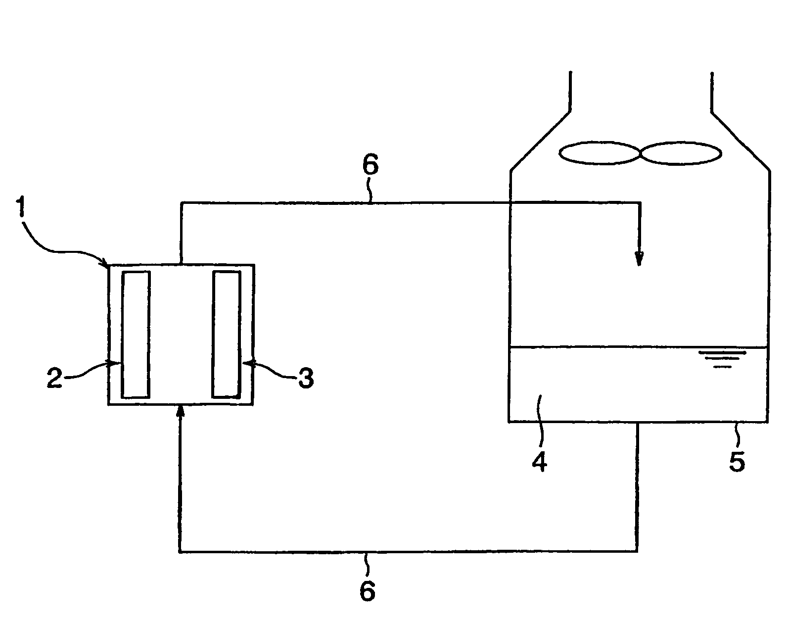 Electrochemical sterilizing and bacteriostatic method