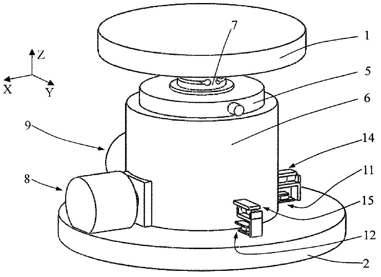 Two-dimensional flexible hinge angle decoupling eddy current damping zero-rigidity vibration isolator