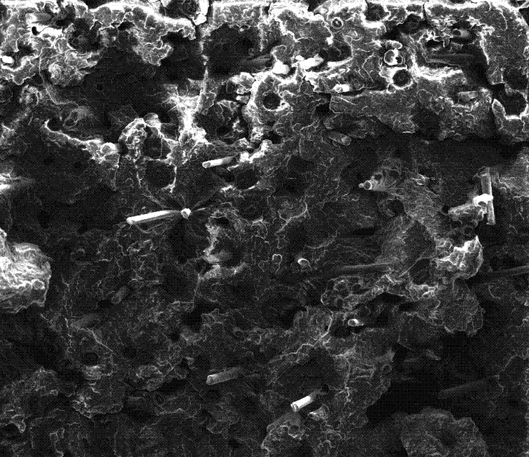Carbon nanotube modified carbon fiber composite for automobile hubs and preparation method of composite