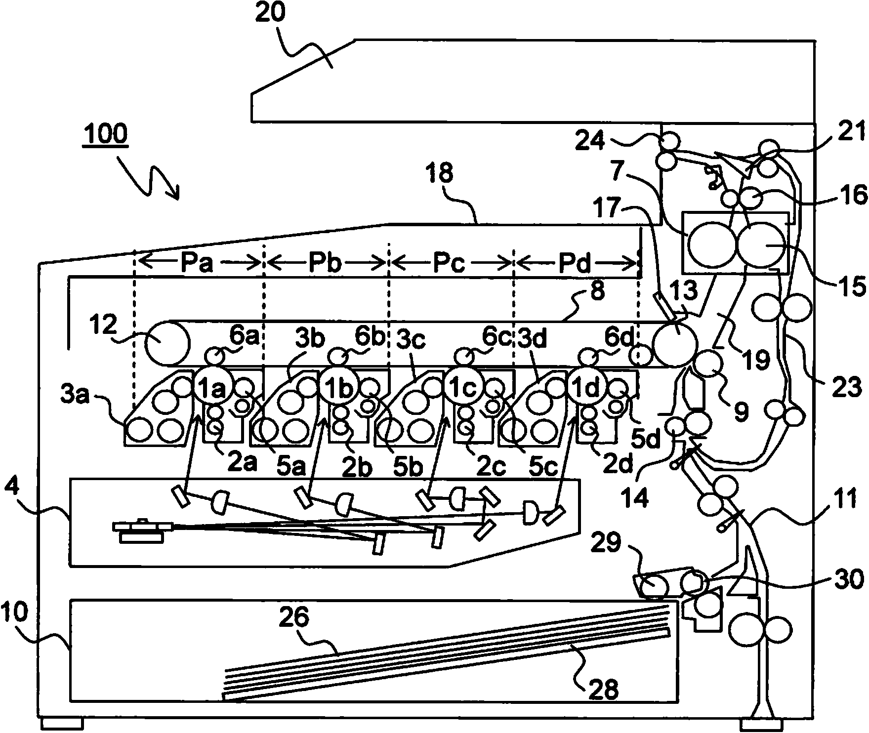 Recording medium containing cassette and image forming apparatus including the same