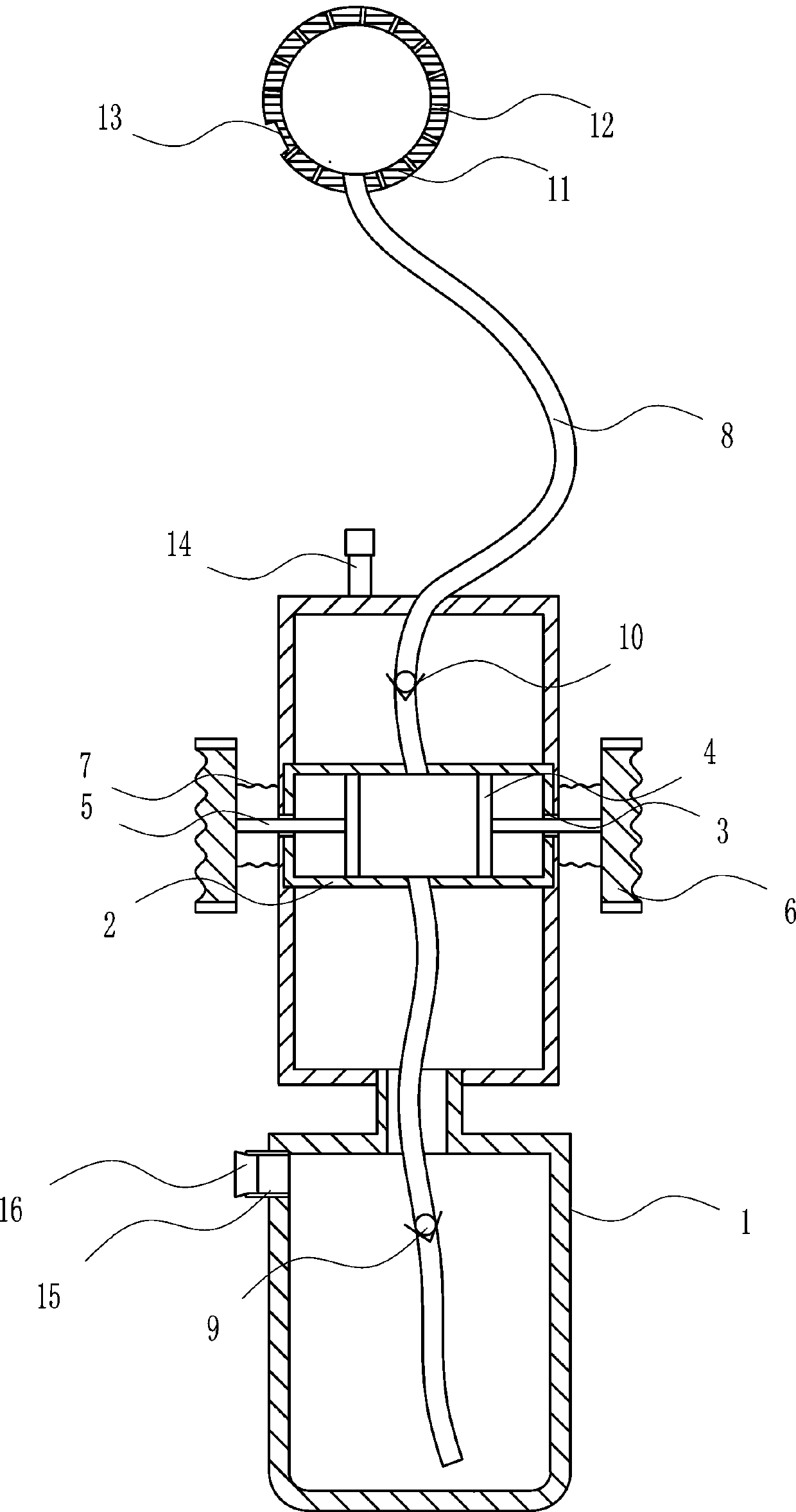 A device for feeding medicine to puppies