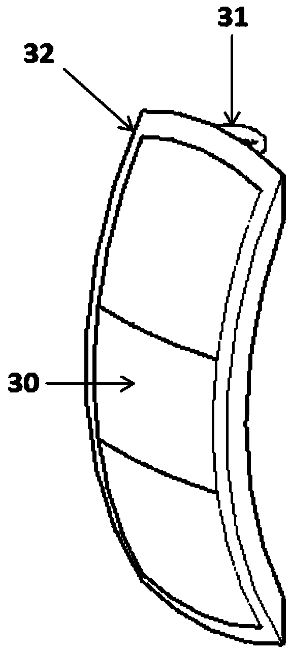 Air inflow structure of automobile air conditioner