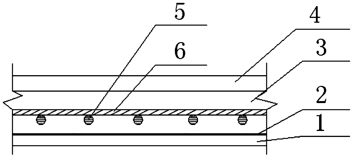 Orthotropic steel plate-ultrahigh-performance concrete composite bridge deck structure and construction method thereof