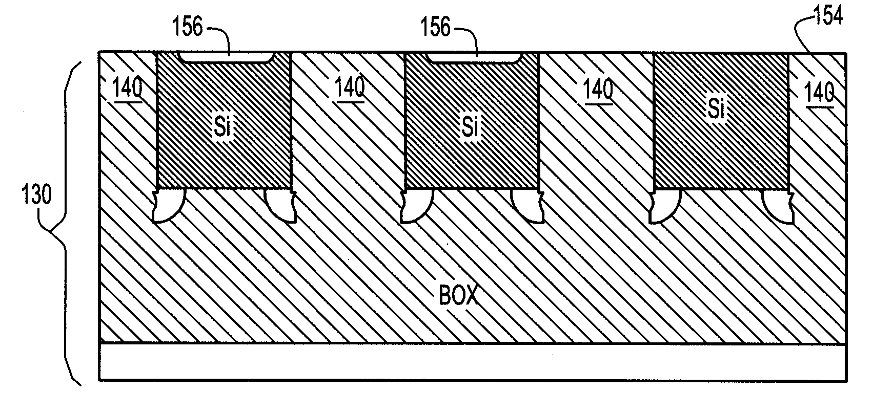 Silicon-on-insulator (SOI) read only memory (ROM) array and method of making a soi ROM
