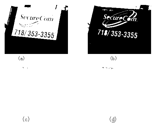 Arbitrary direction text line detection method in natural image