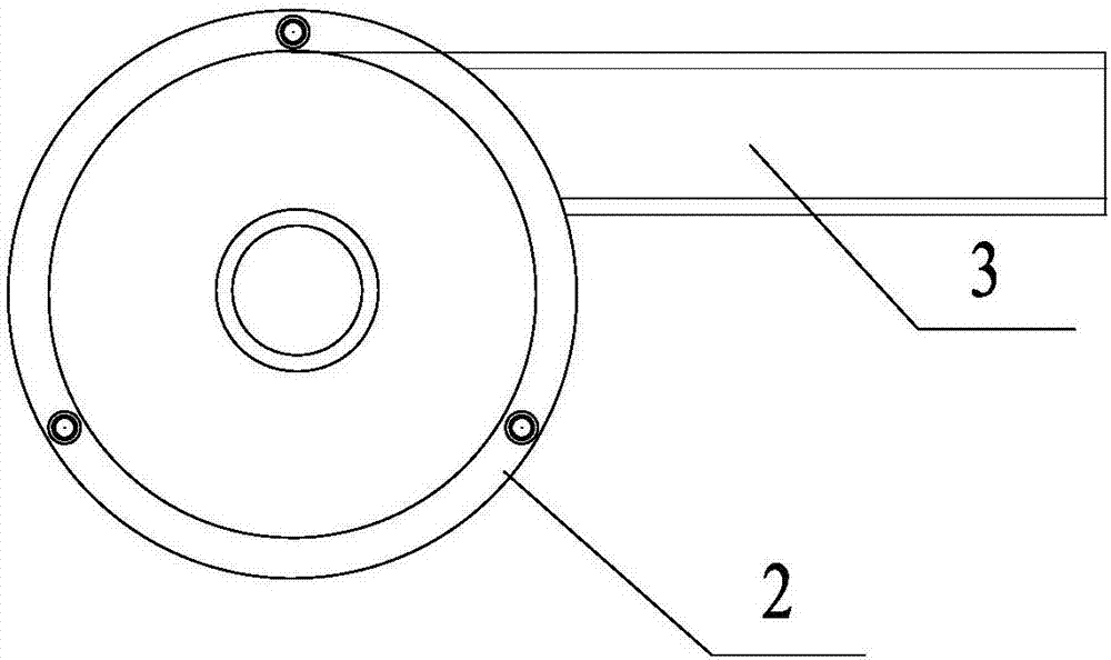 Anti-splashing funnel for granular oil injection of die-casting machine