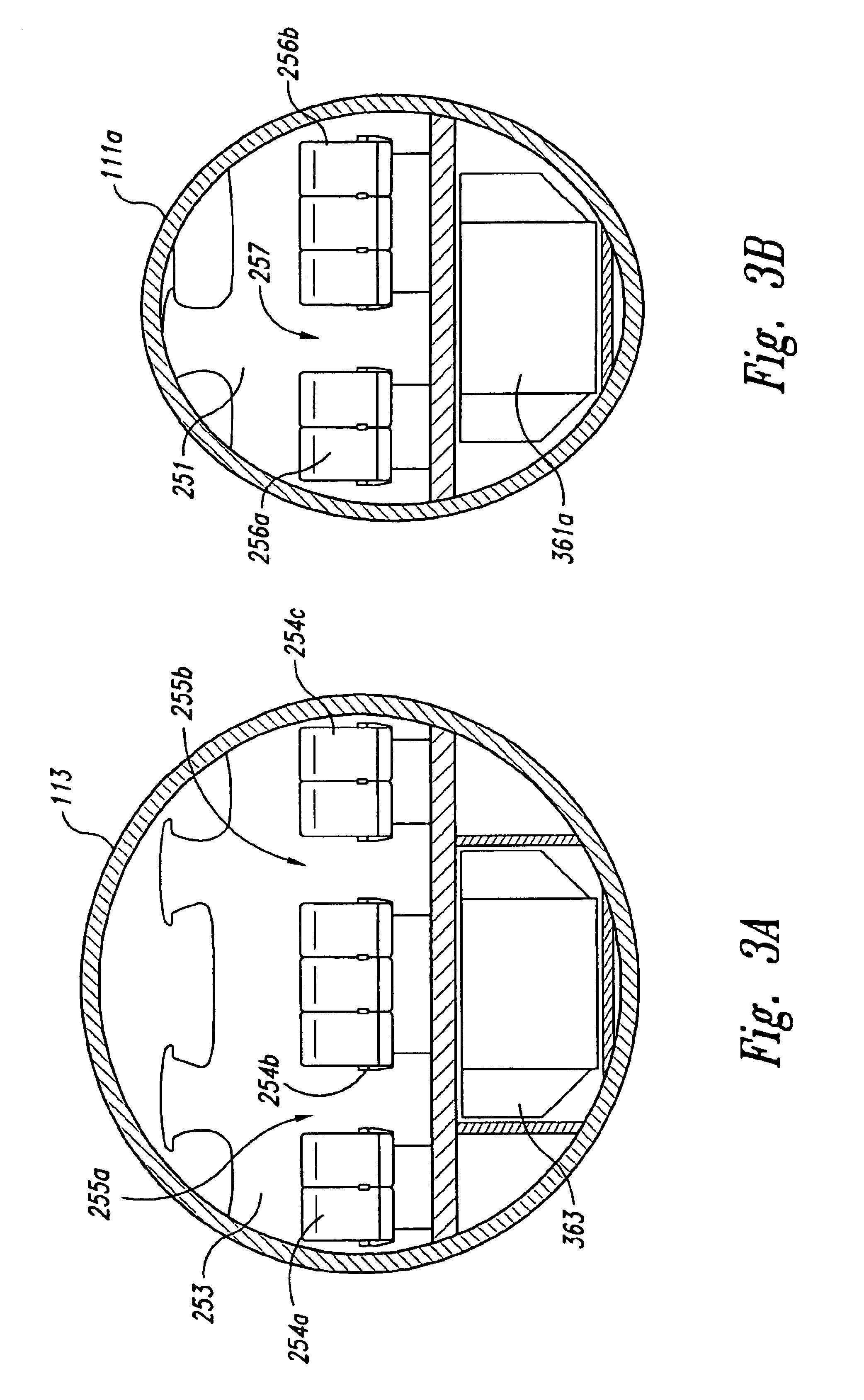 Tri-body aircraft and methods for their manufacture