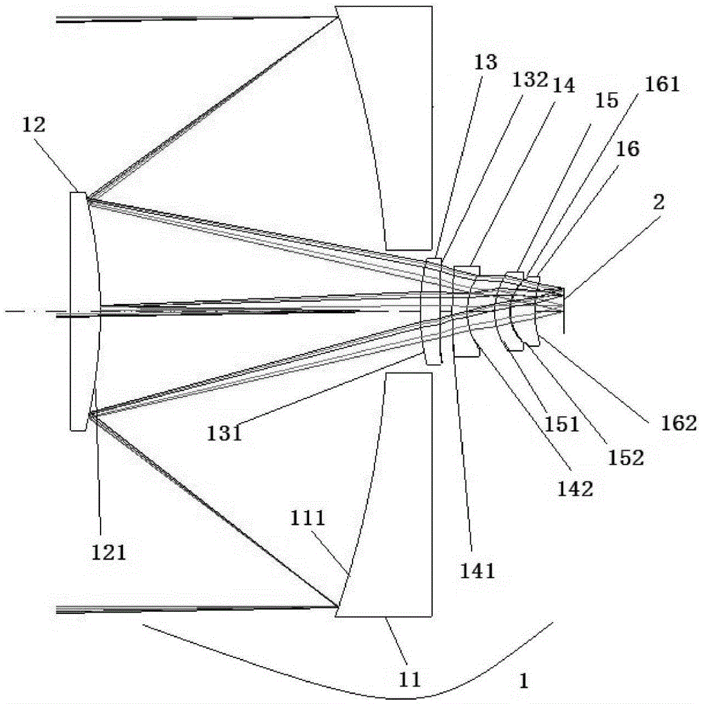 Star sensor optical imaging system for deep space exploration spacecraft attitude-determination