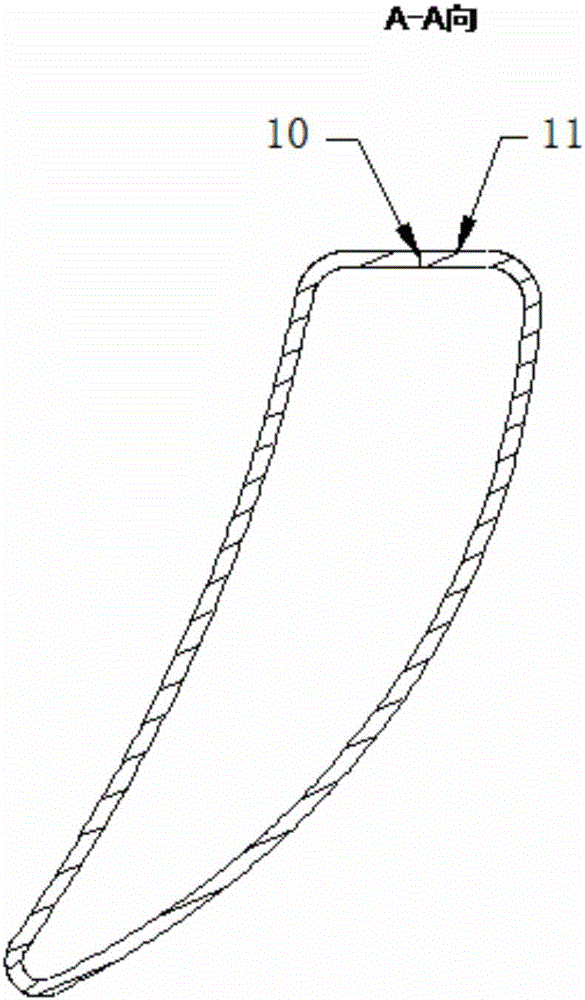 Thin-walled air coolant guide tube connecting method