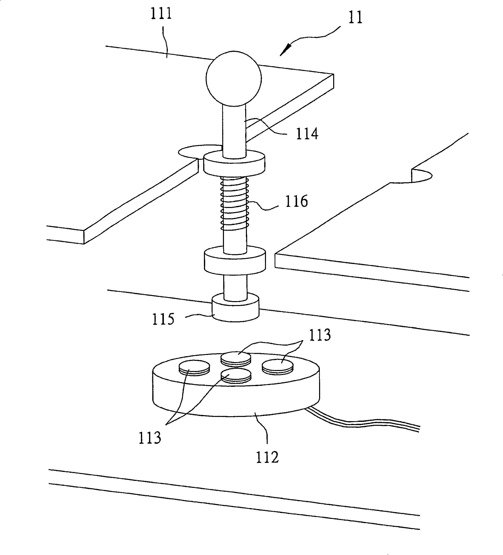 Direction speed control device for electric wheelchair