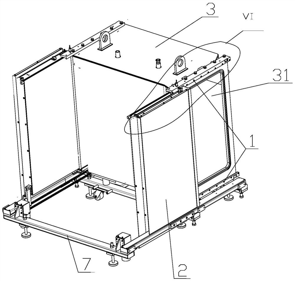 A hatch assembly for positive and negative pressure devices