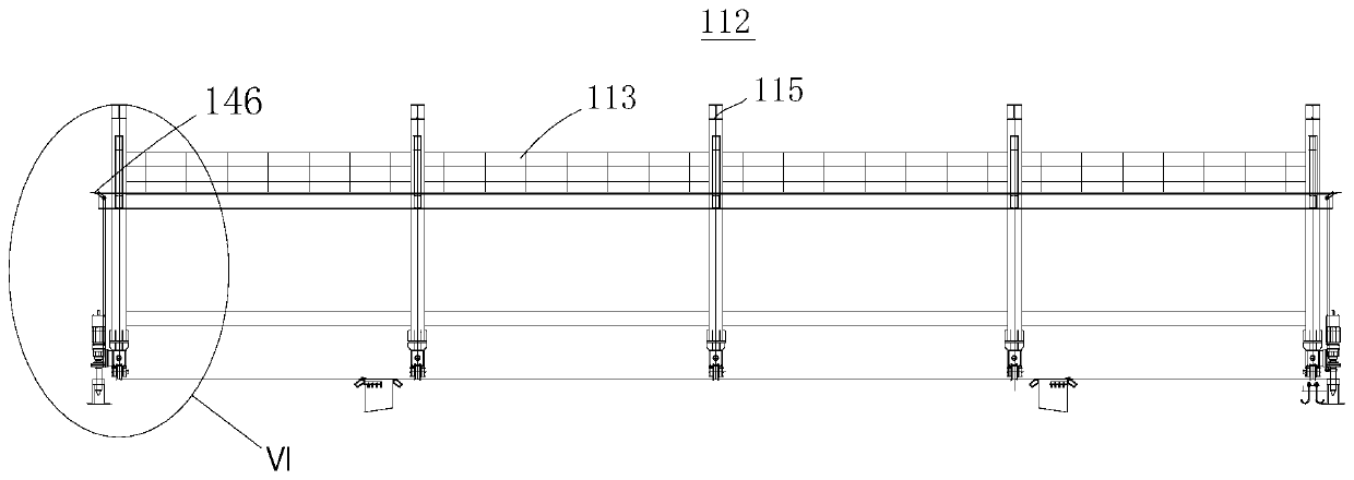 Air train stereo garage transferring system