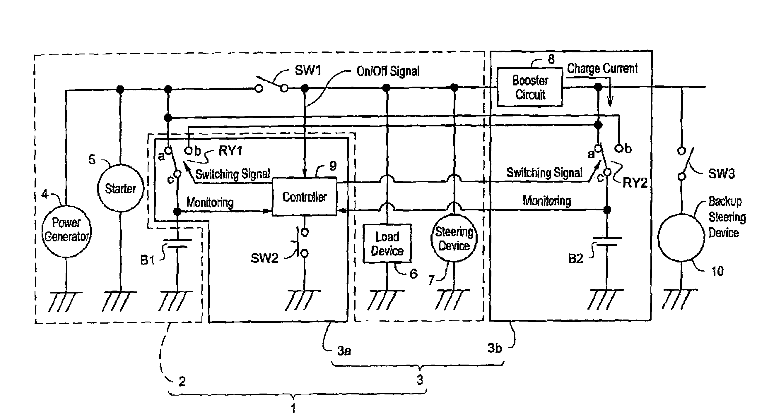 Apparatus for supplying power for a vehicle