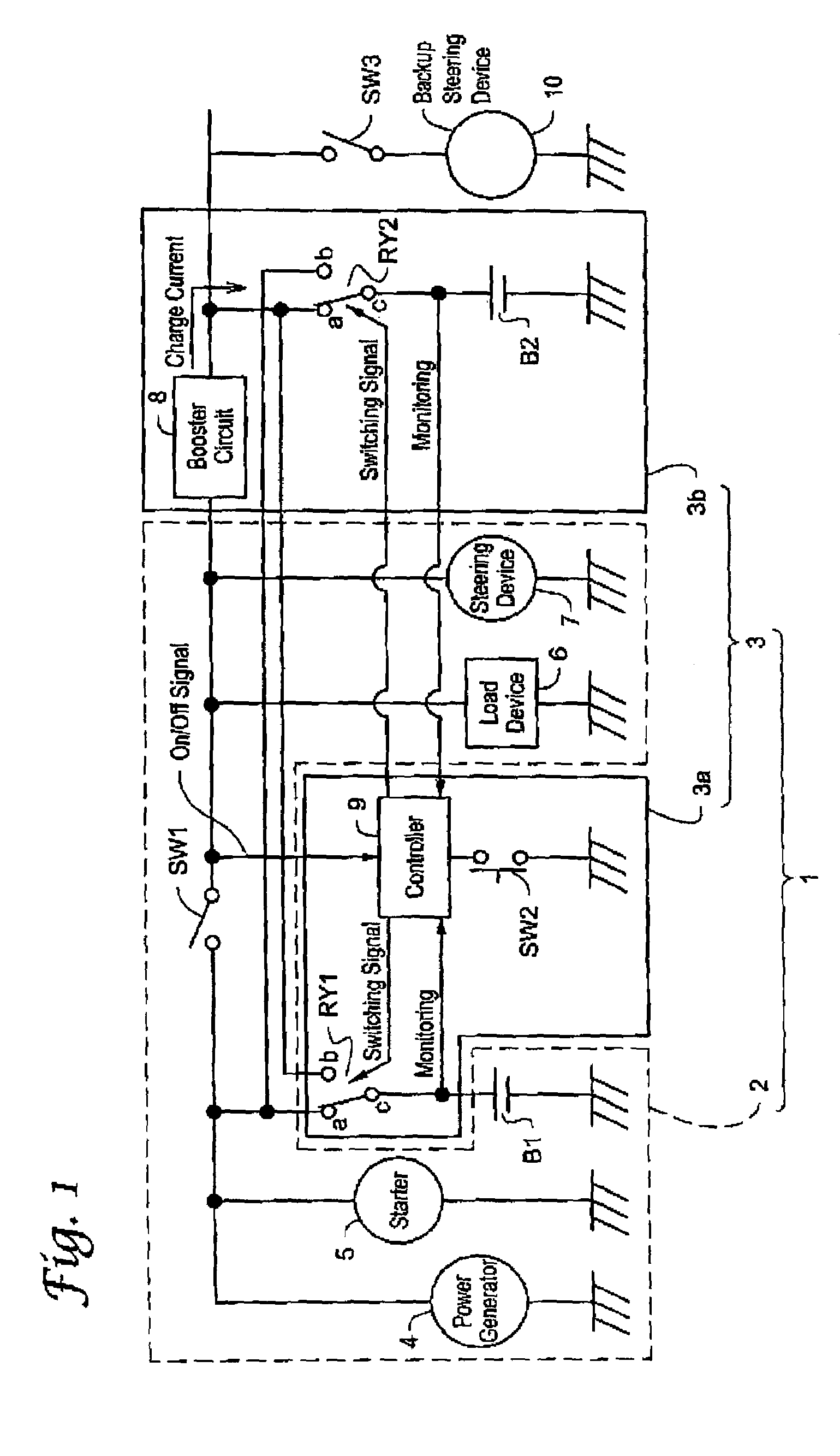 Apparatus for supplying power for a vehicle