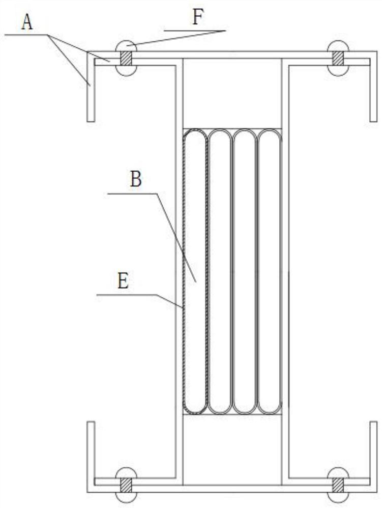 Small busbar combination fully insulated closed busbar