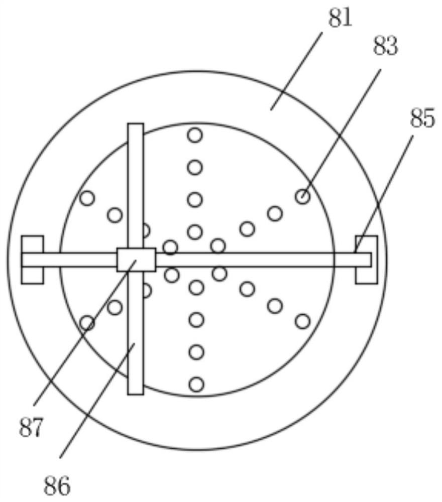 A multi-stage spray biogas biological desulfurization tower