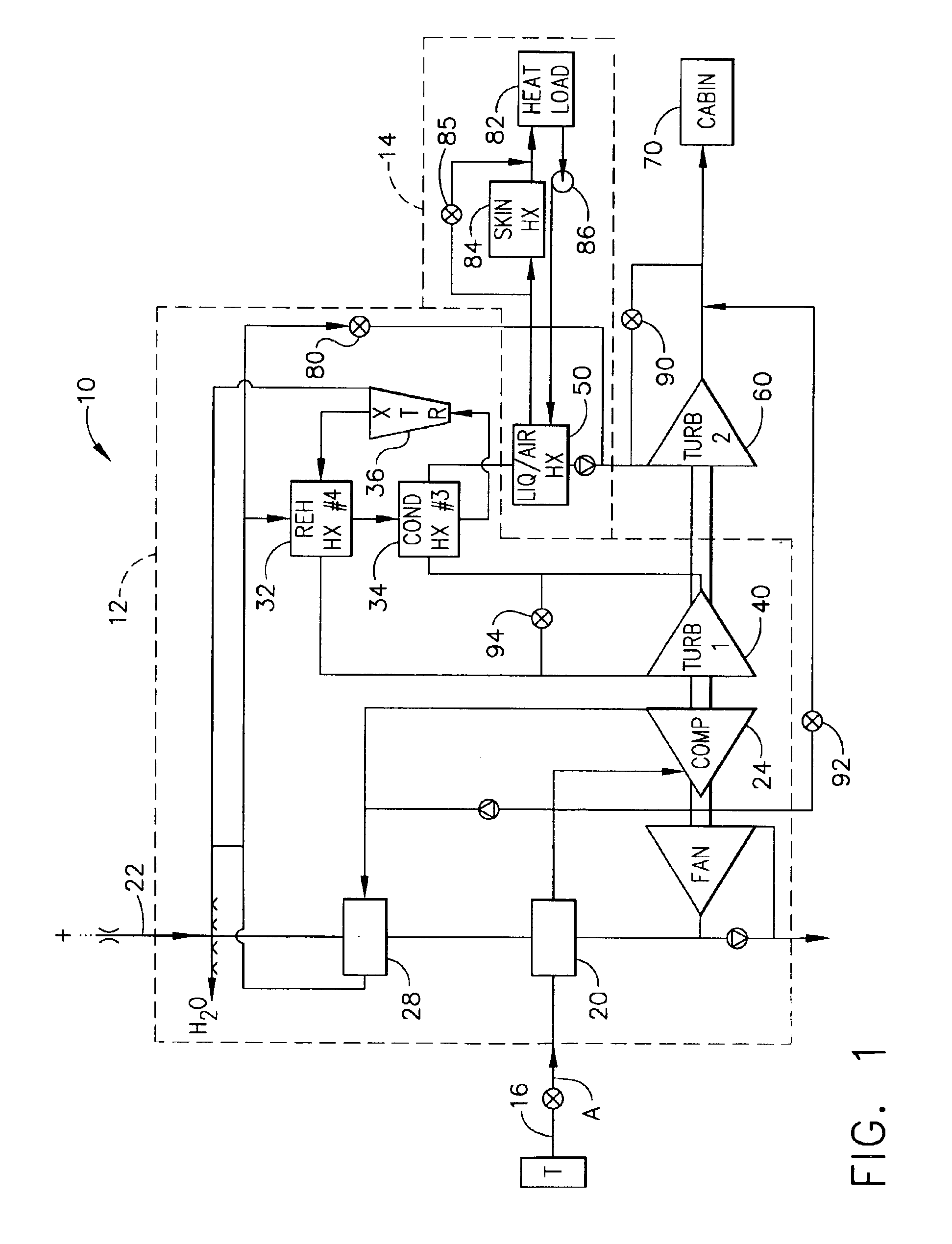 Condensing cycle with energy recovery augmentation