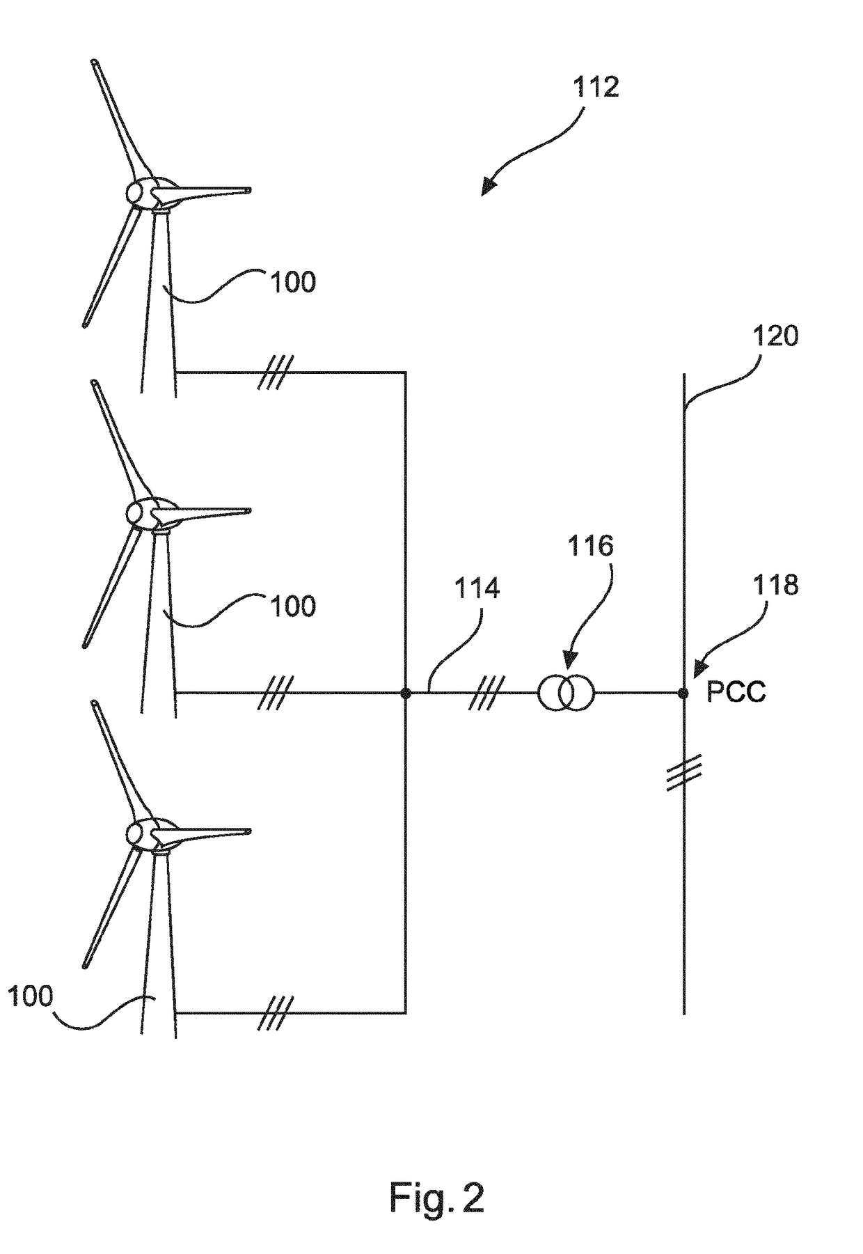 Method for feeding electrical power into an electric supply network
