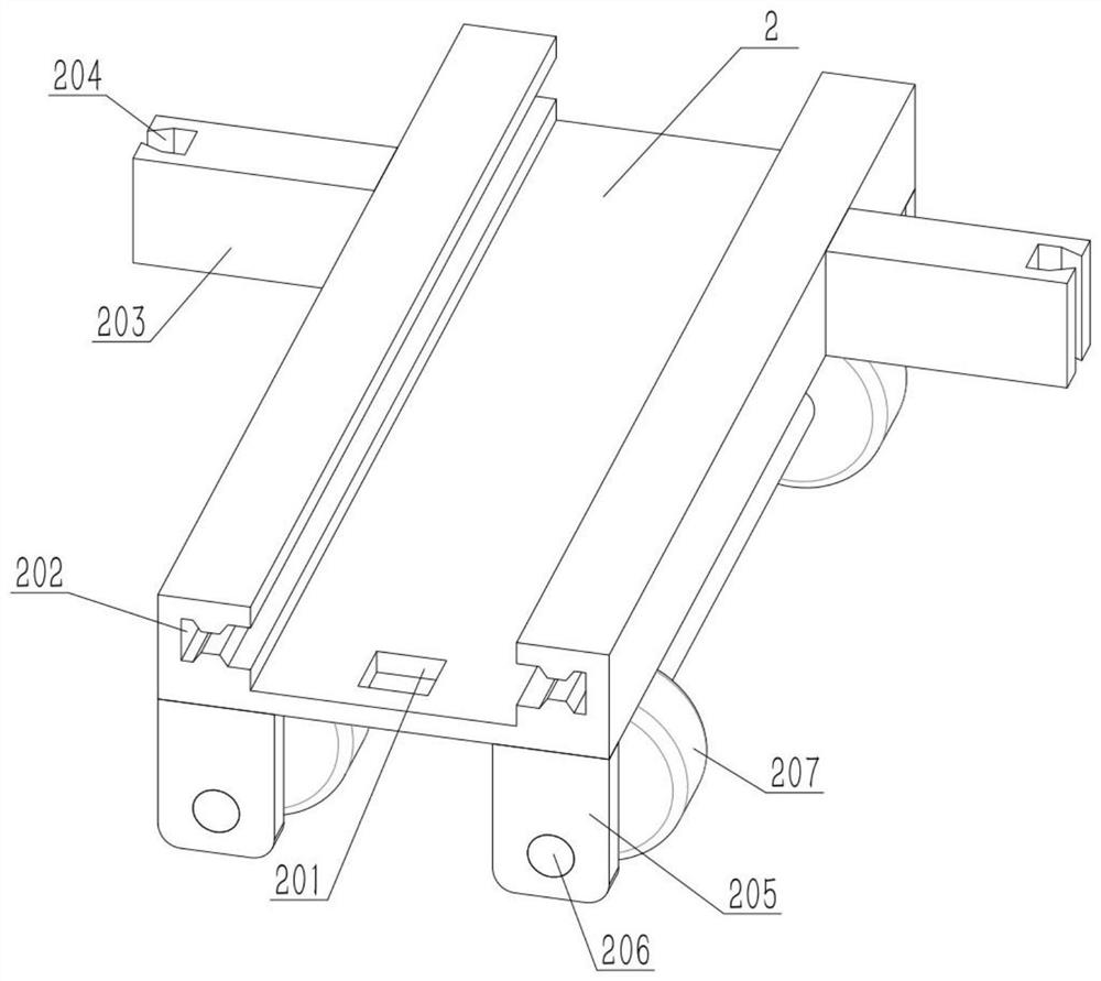 An urban rail signal fixing device