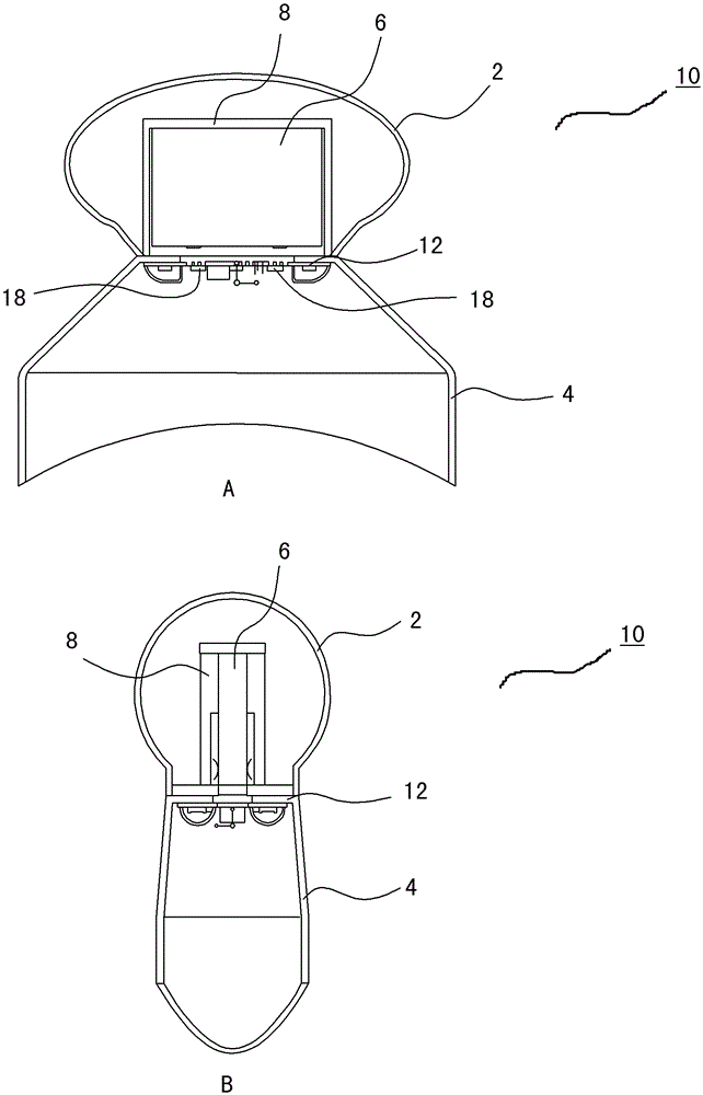 Portable lighting equipment, application of same in treating neonatal jaundice and manufacturing method thereof