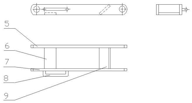 Single profiling device of precision seeder