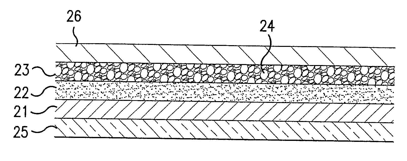 Image transfer material and heat transfer process using the same