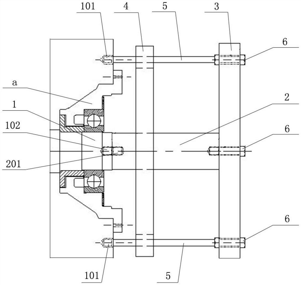 A method for disassembling and assembling motor bearings without disassembly