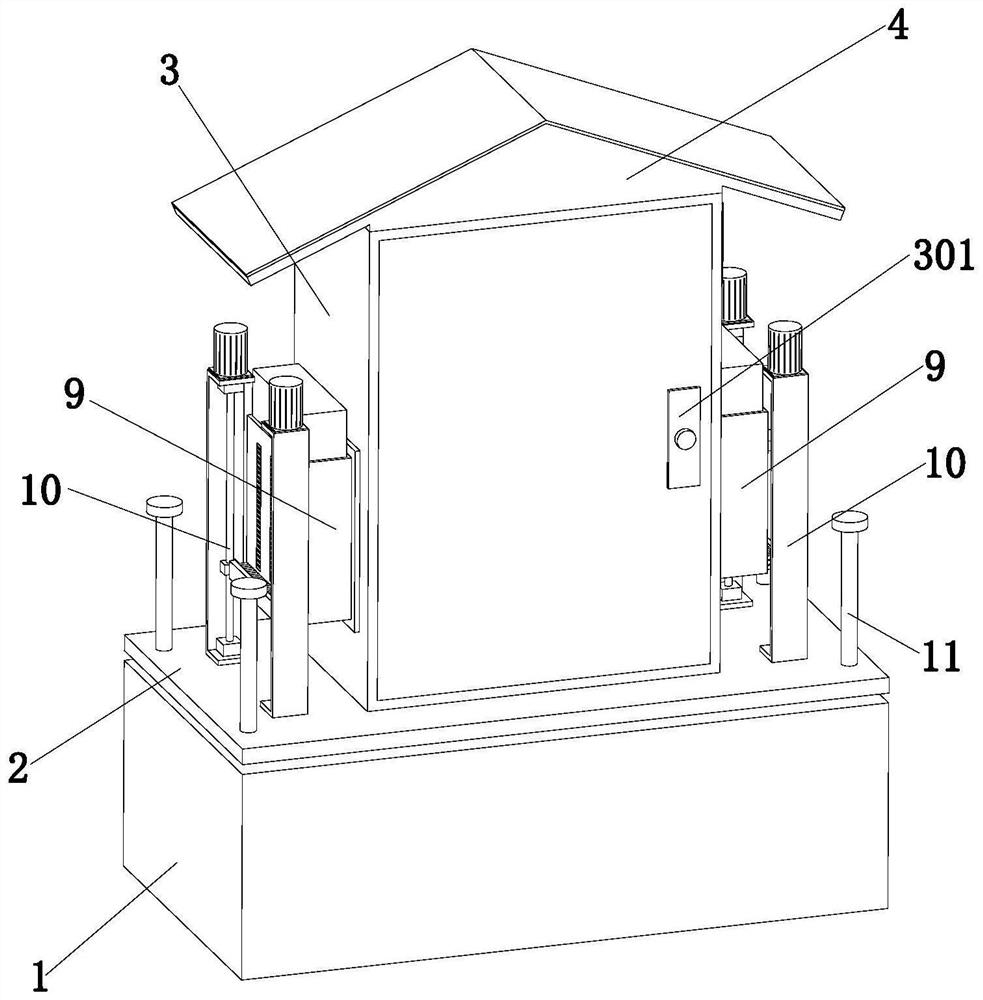 A cooling electrical cabinet controlled by electrical automation