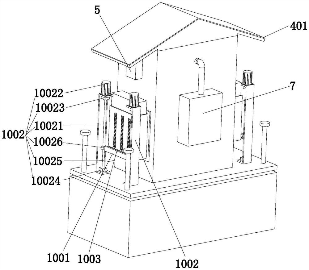 A cooling electrical cabinet controlled by electrical automation