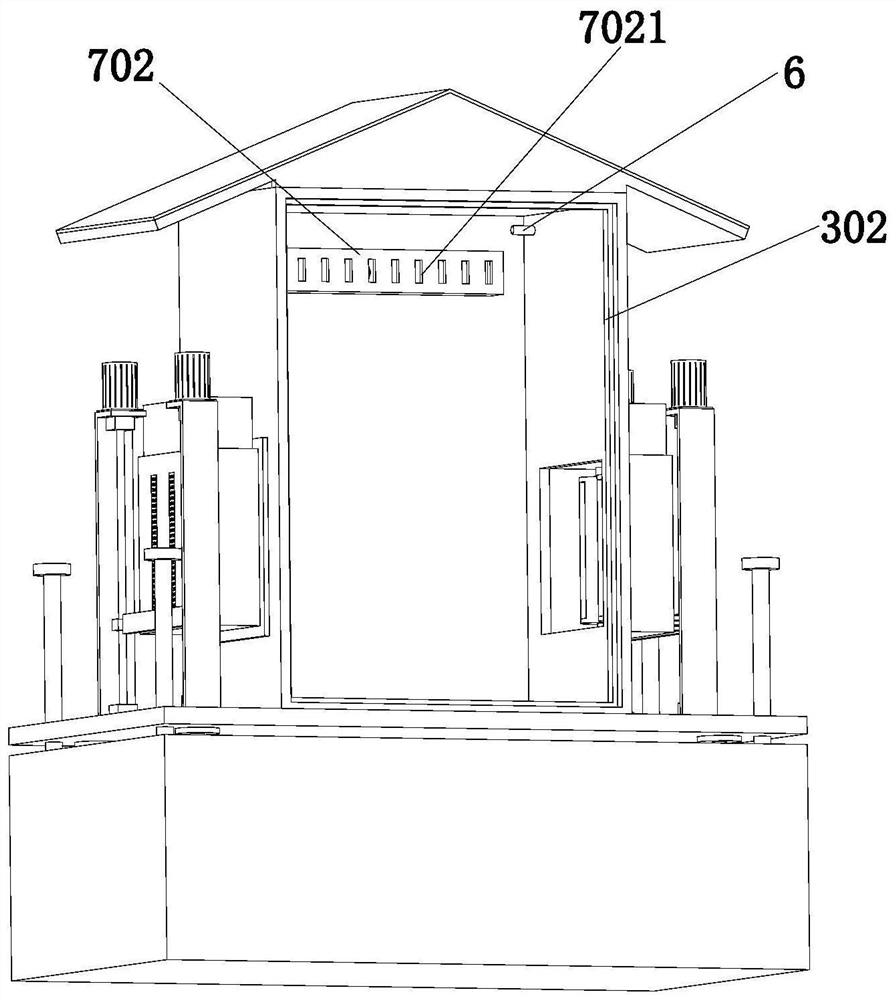 A cooling electrical cabinet controlled by electrical automation