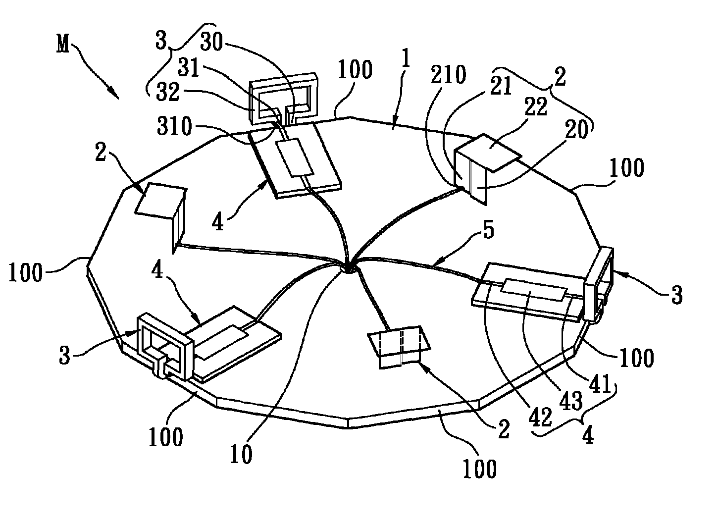 Hybrid multiple-input multiple-output antenna module and system of using the same