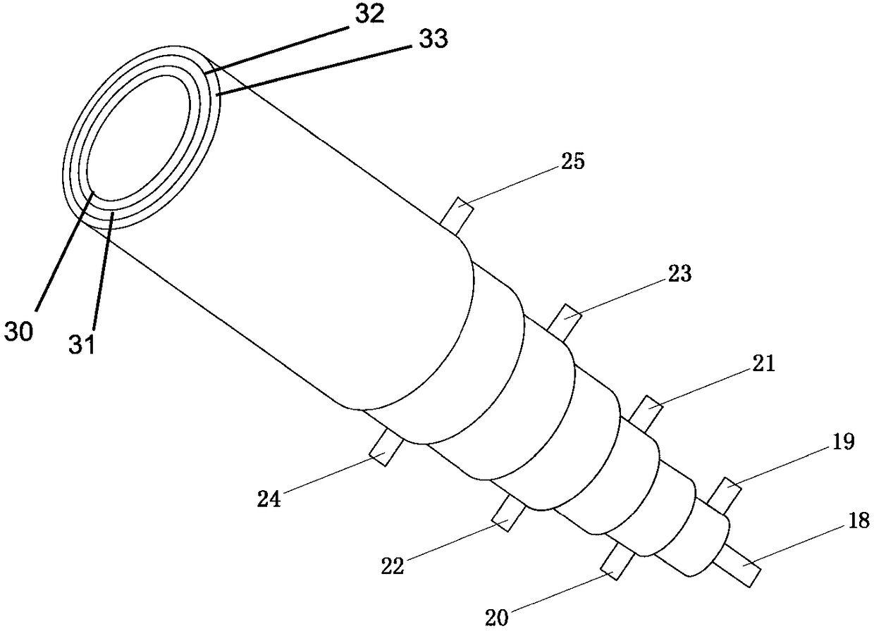 Manufacture method of blast lamp and mandril