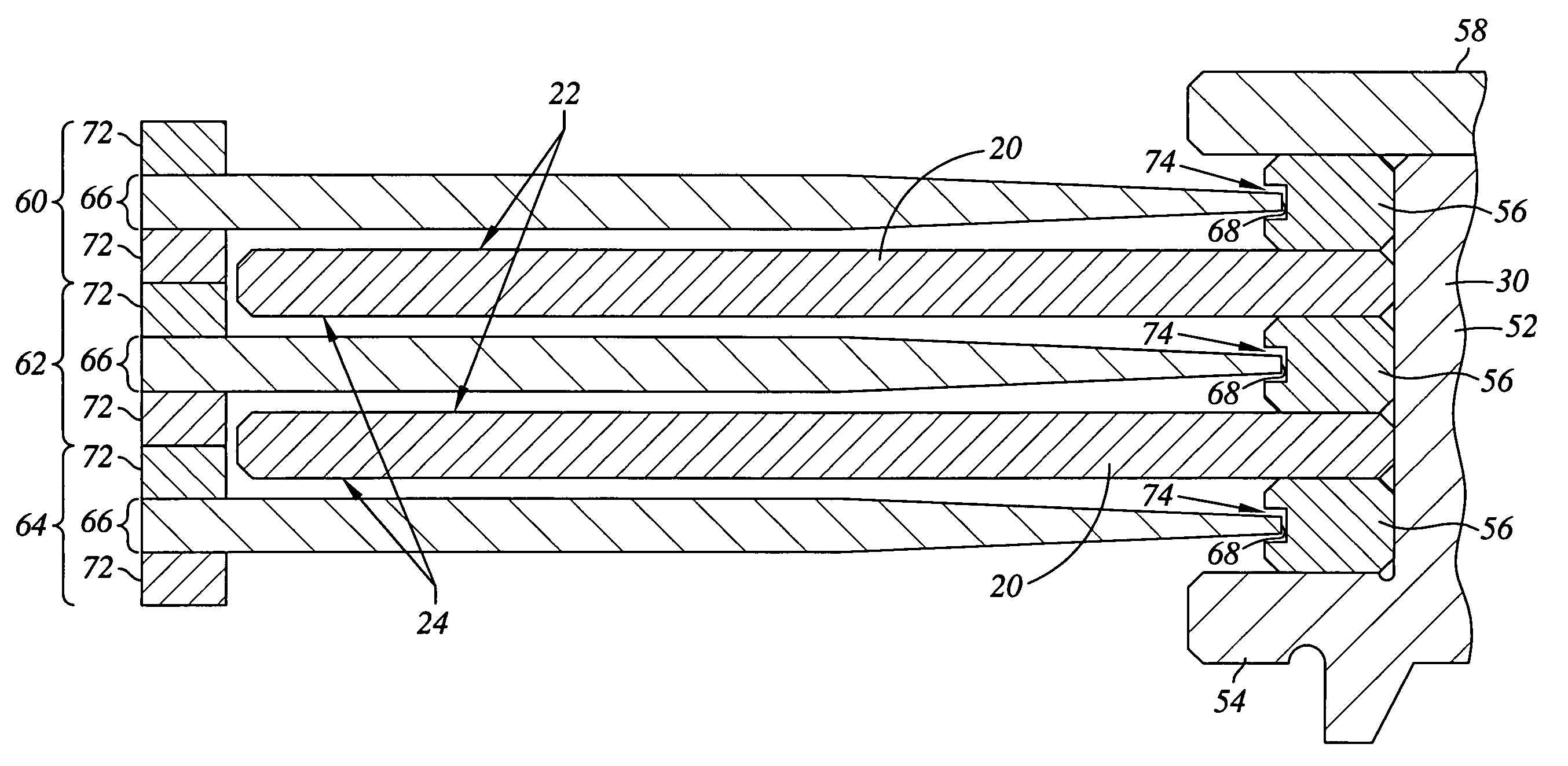 Disk drive including a disk plate overlapping a disk spacer in a circumferential disk spacer opening