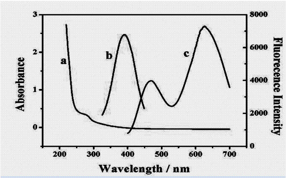 Rate type fluorescent probe used for mercuric ion detection and preparing method thereof