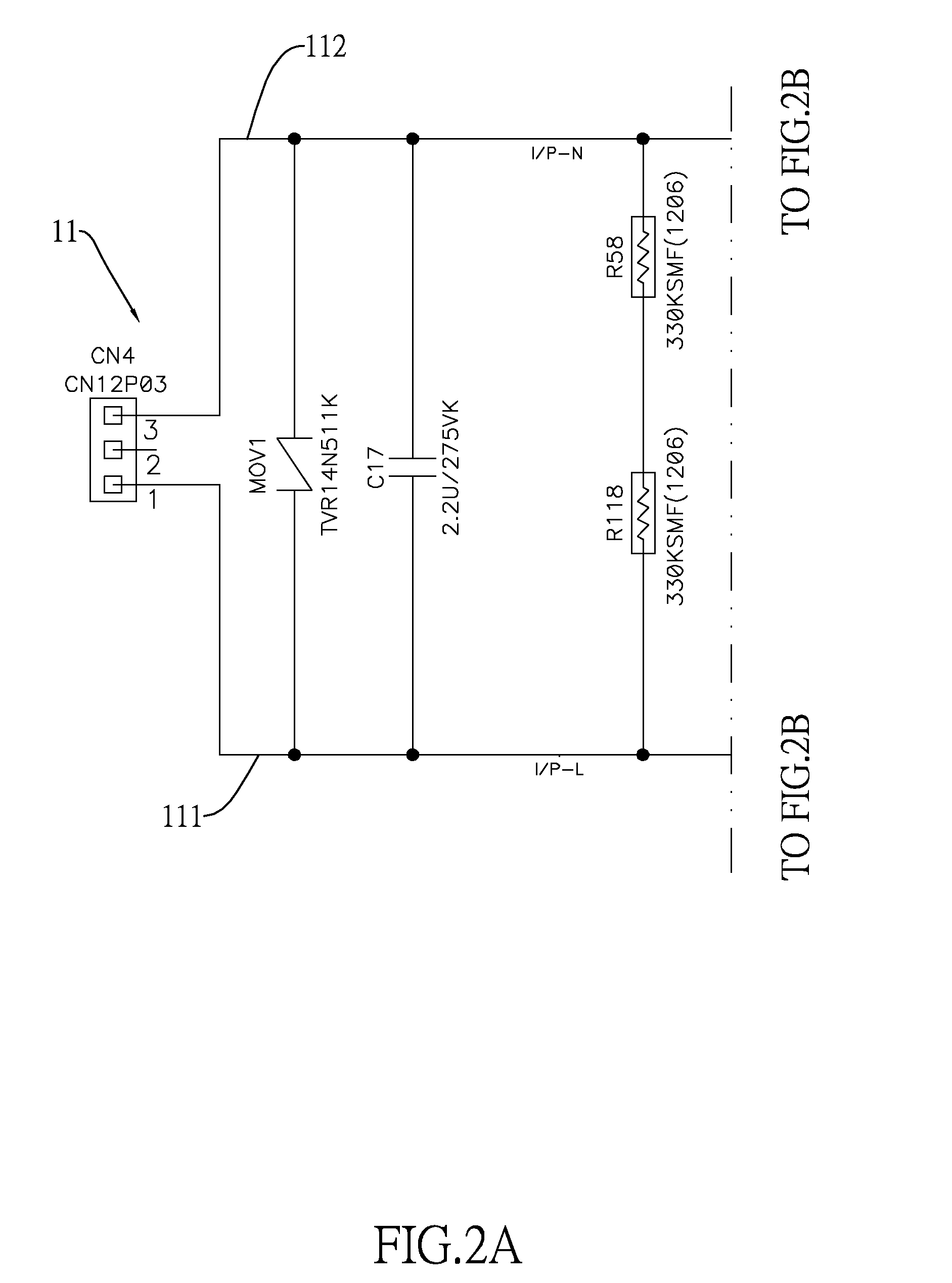 Uninterruptible power supply system having a simplified voltage detection circuit