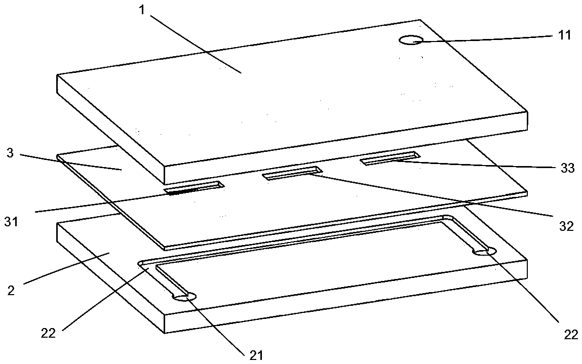 Serialized perfusion type microfluidic device