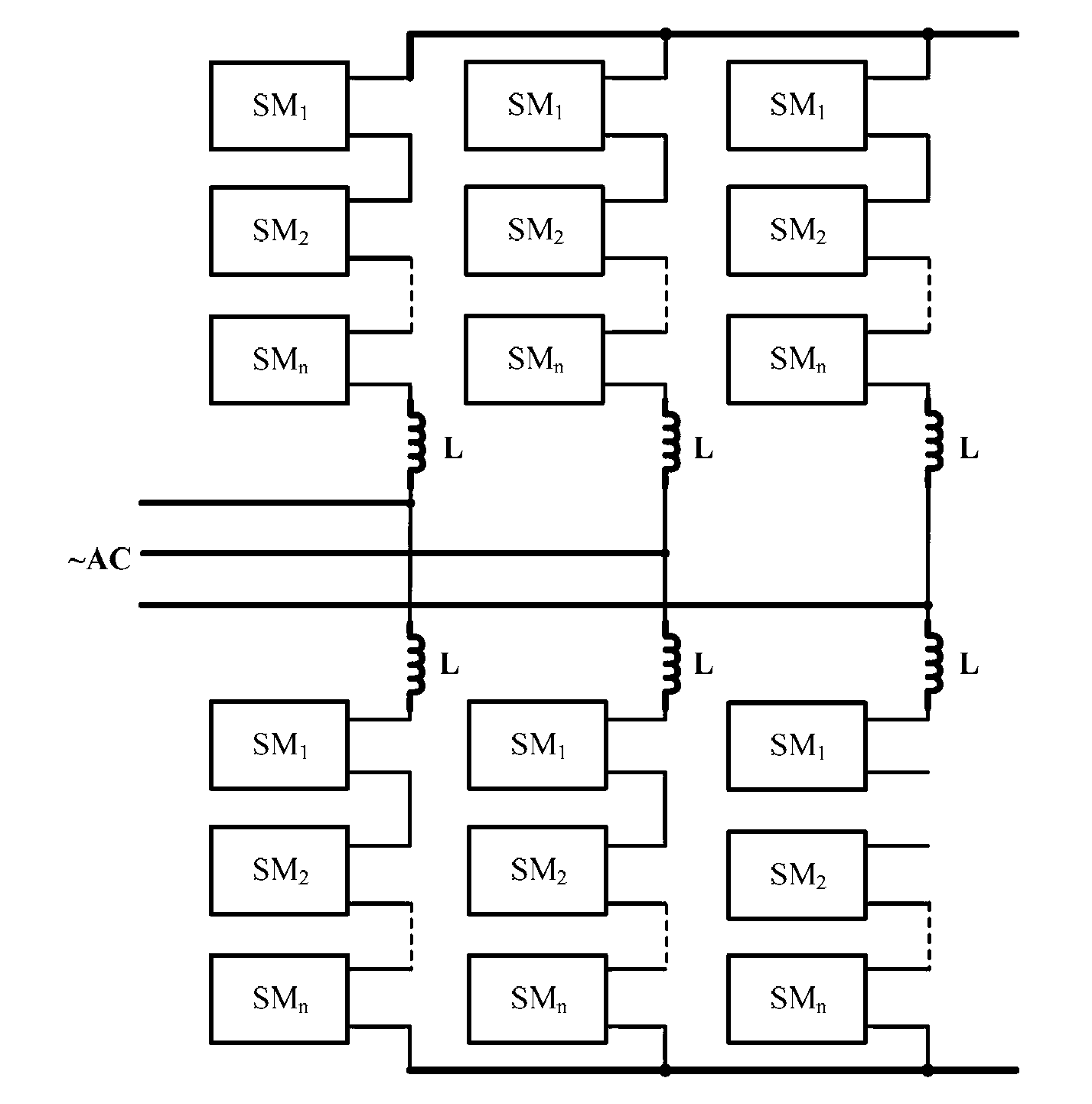 Tri-phase modular multi-level converter and fault-tolerate detecting method for IGBT (insulated gate bipolar translator) open circuit fault in sub-modules thereof