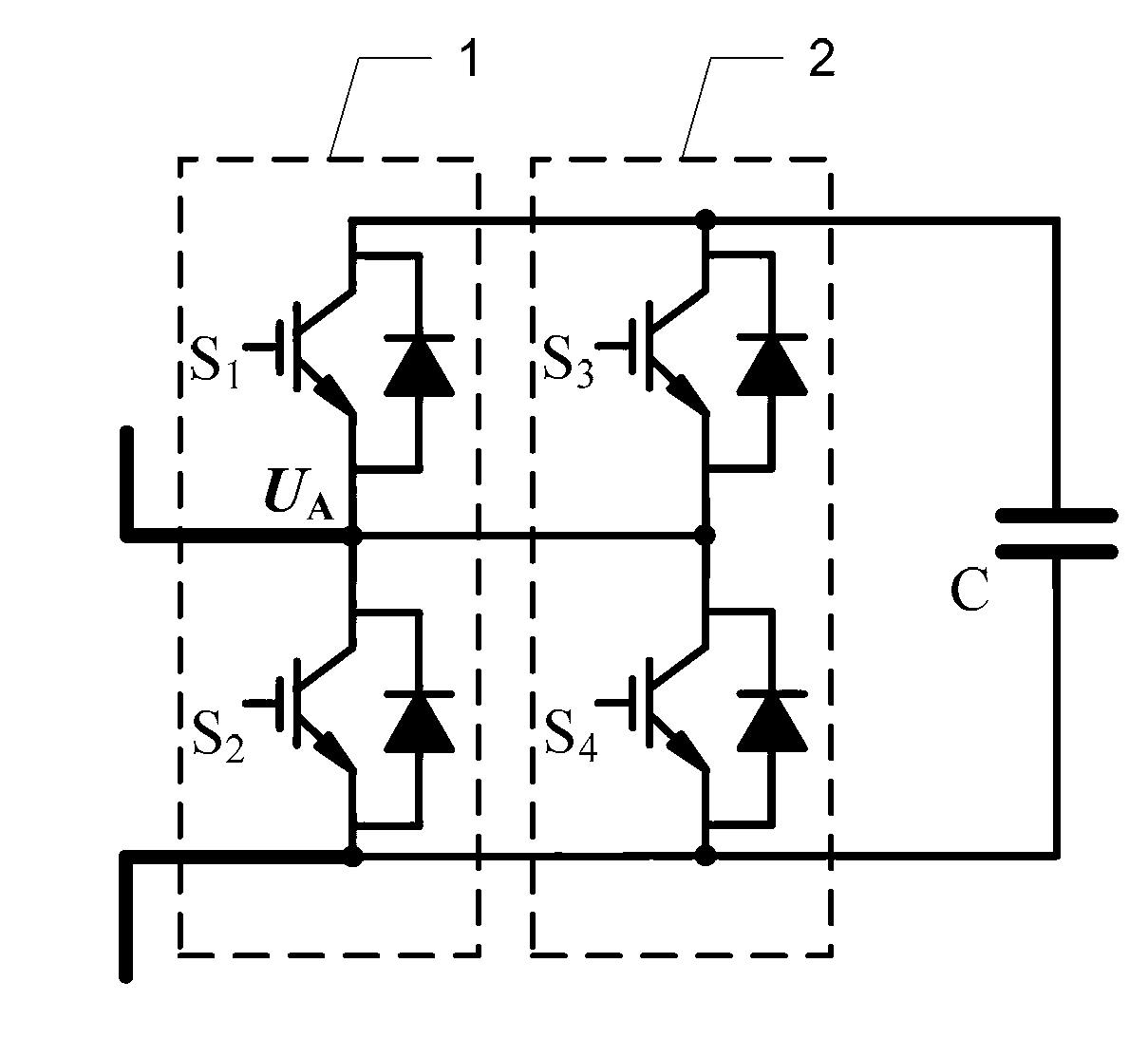 Tri-phase modular multi-level converter and fault-tolerate detecting method for IGBT (insulated gate bipolar translator) open circuit fault in sub-modules thereof