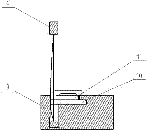 An automatic production mechanism for weft corrugated fabric on a sample loom