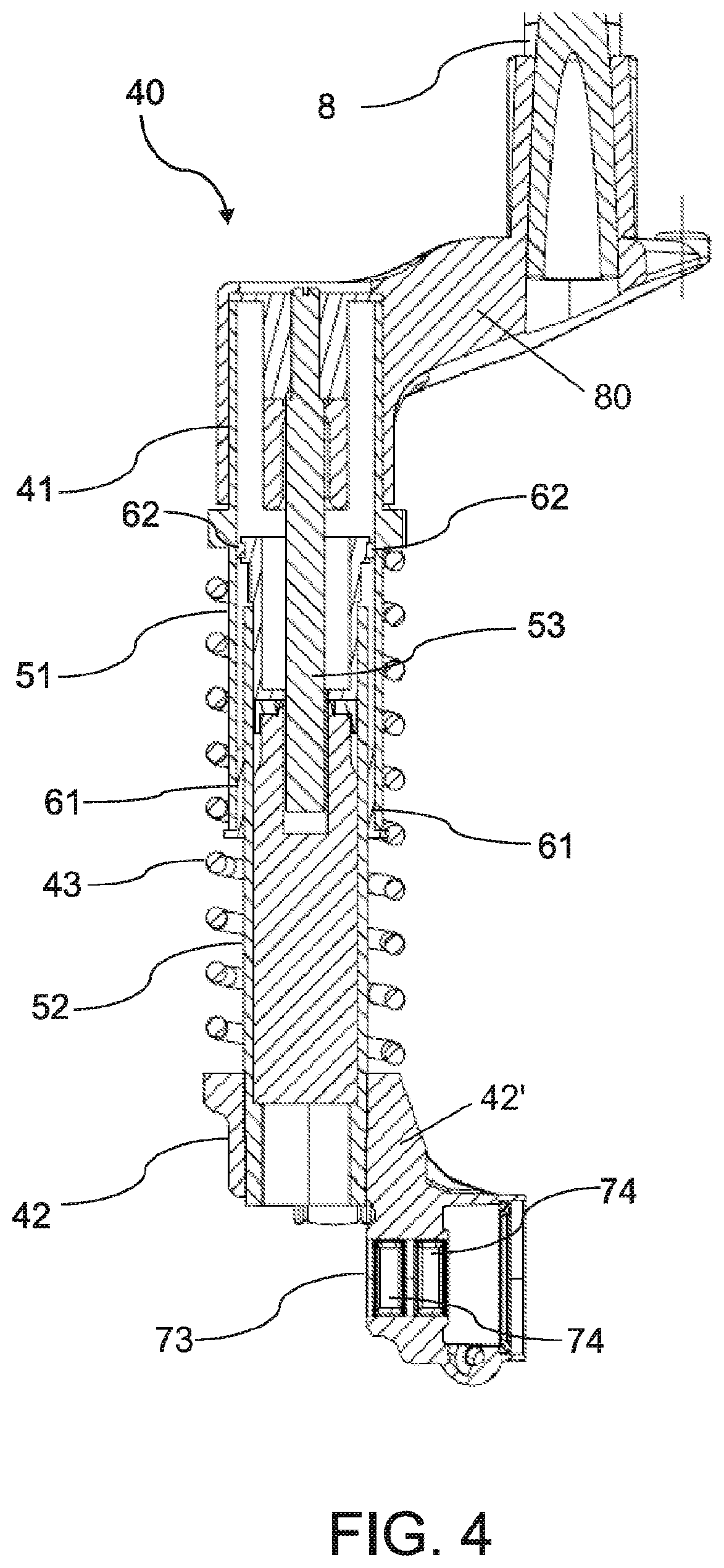 Motorcycle front suspension