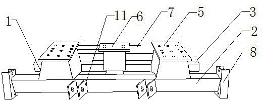 One-time straw chopping and stubble returning machine