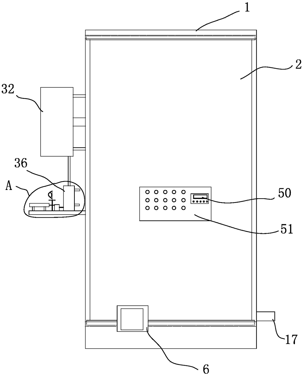 Intelligentized power construction secondary connection drawing viewing device