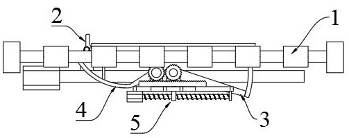 Printed circuit board conveying and turning device and method